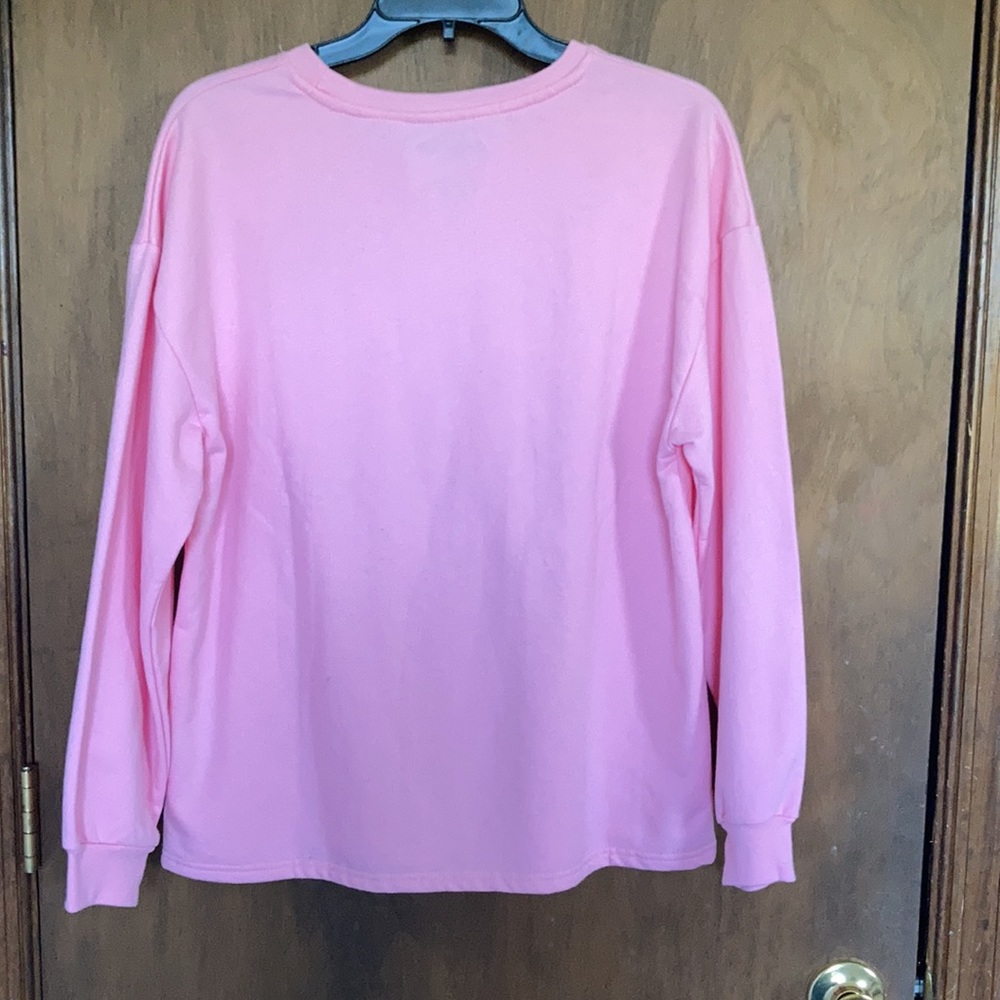 Nickelodeon Spongebob and friends pull over sweatshirt pink XL jrs - Picture 15 of 16